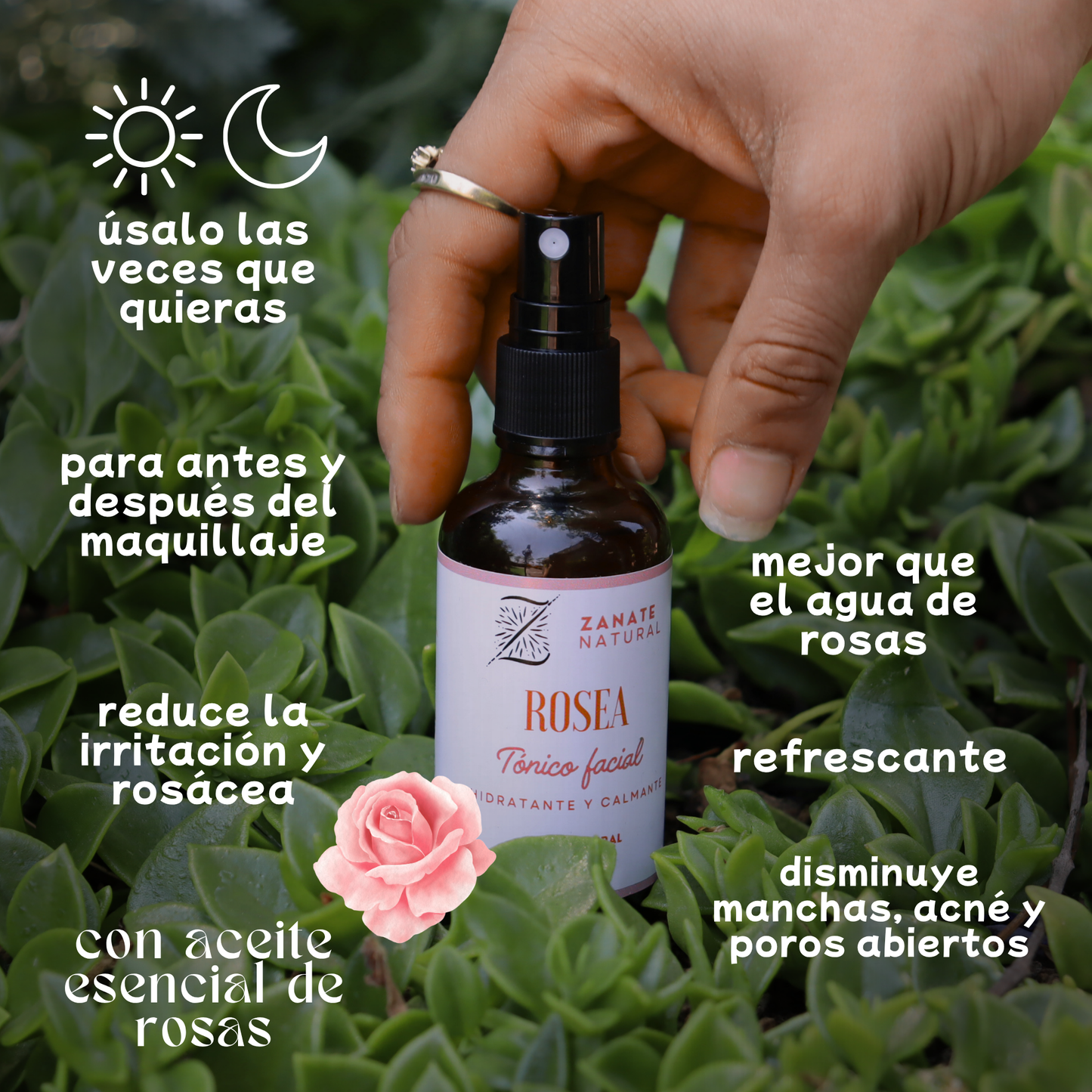 Tónico facial Rosea