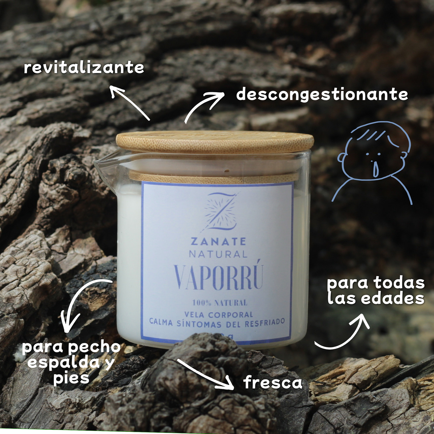 Vela Corporal Vaporrú