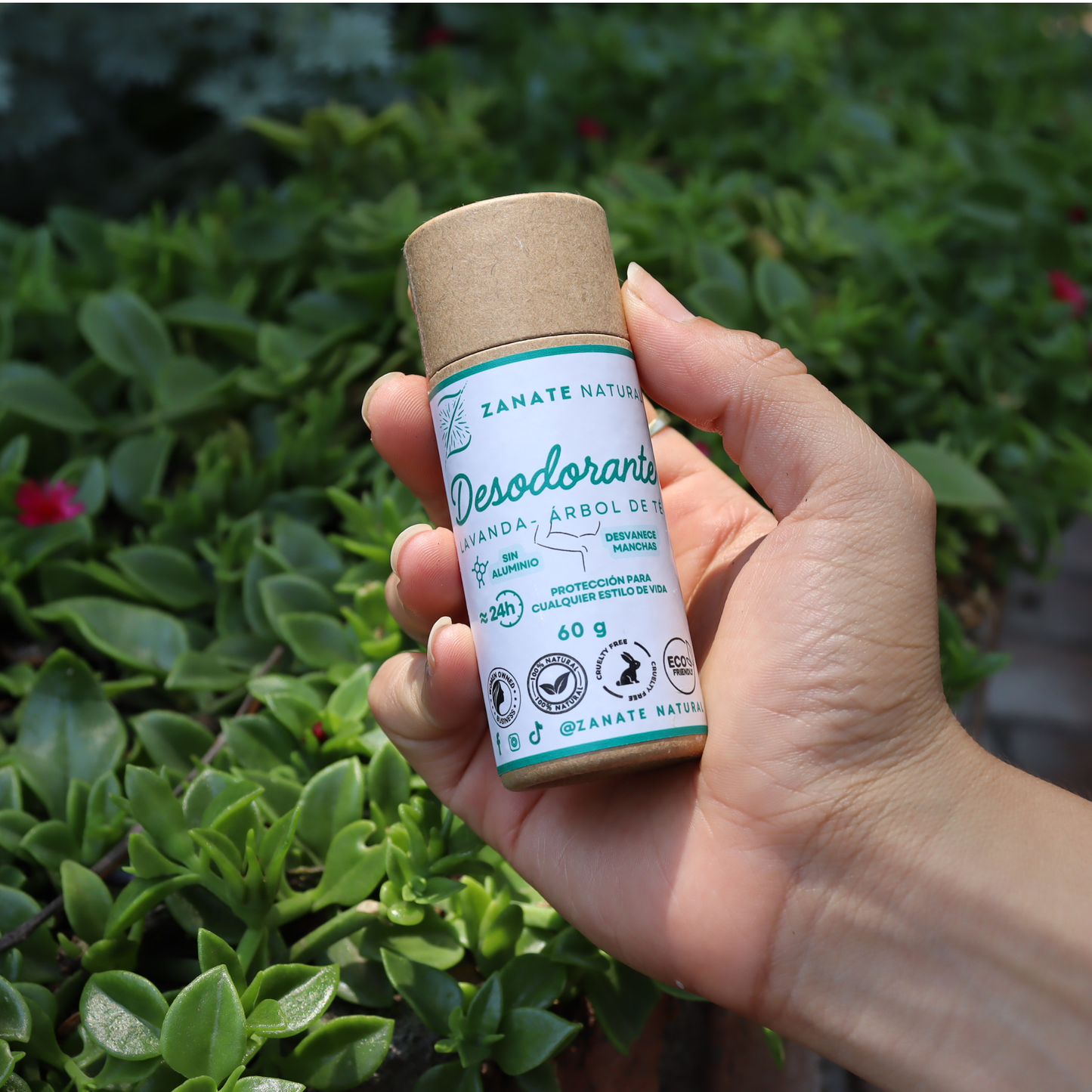 Desodorante Natural Libre de Aluminio (Lavanda y Mandarina)