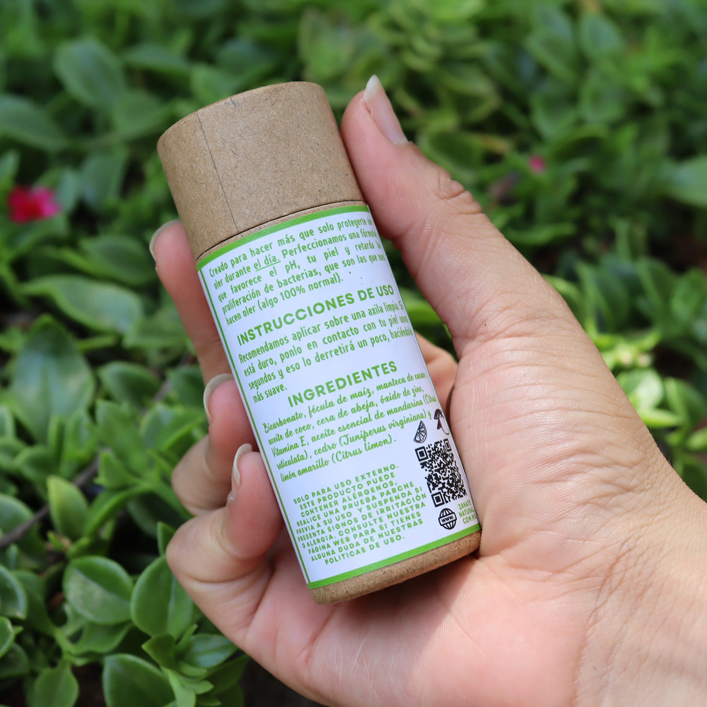 Desodorante Natural Libre de Aluminio (Lavanda y Mandarina)