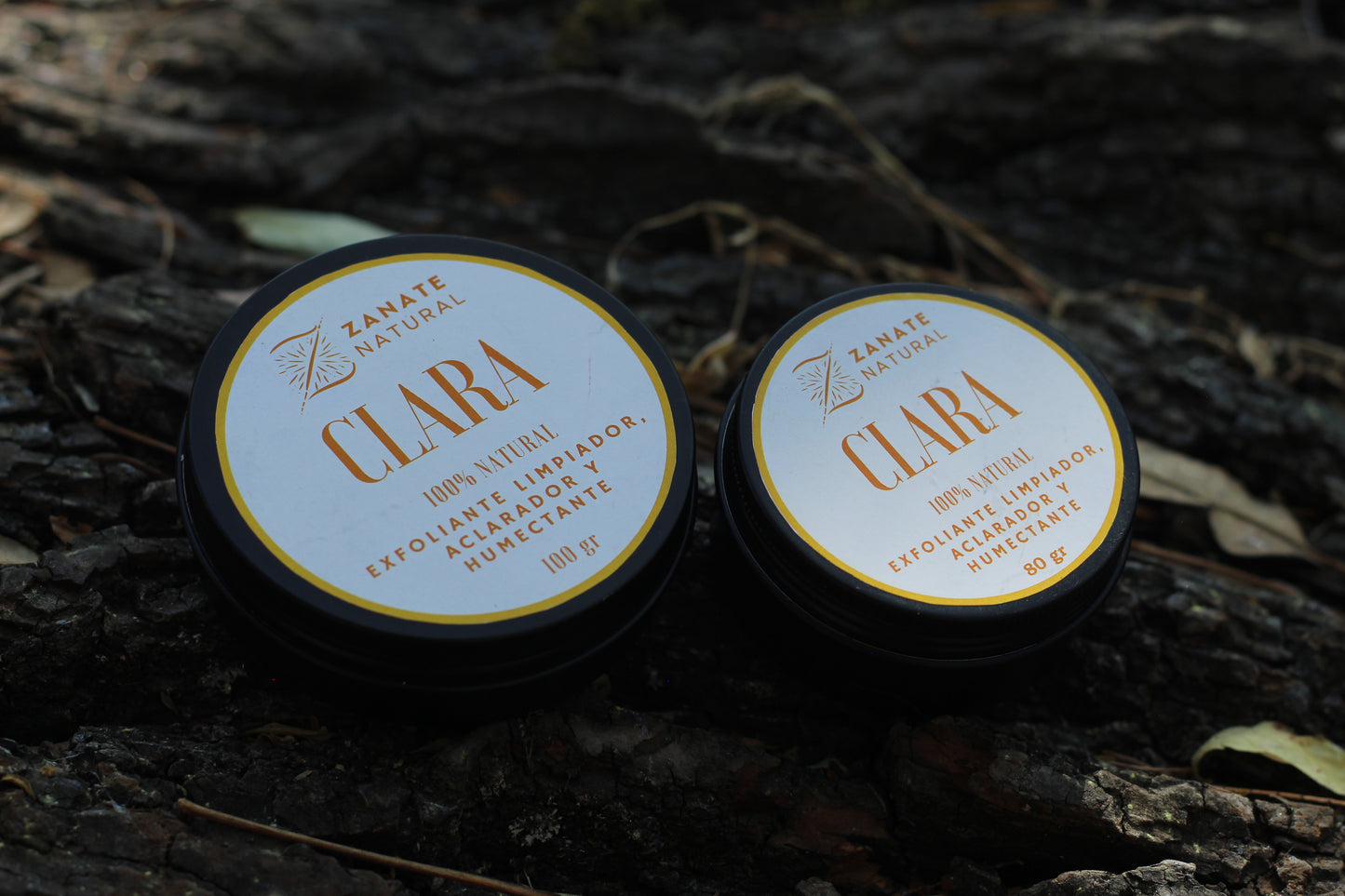 Exfoliante limpiador, aclarador y humectante "Clara"