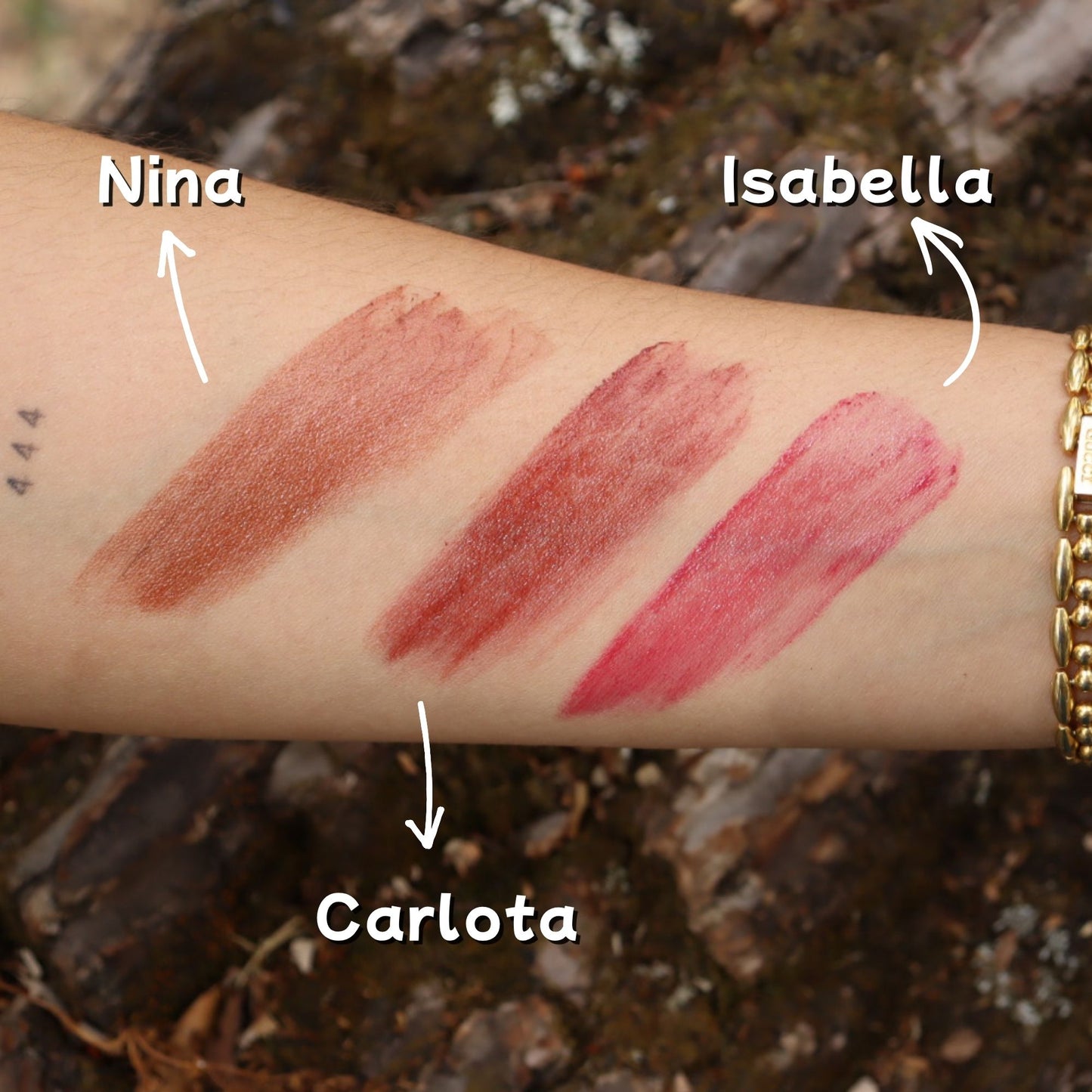 Tinta multiusos 3 en 1 (blush,labial y sombra)