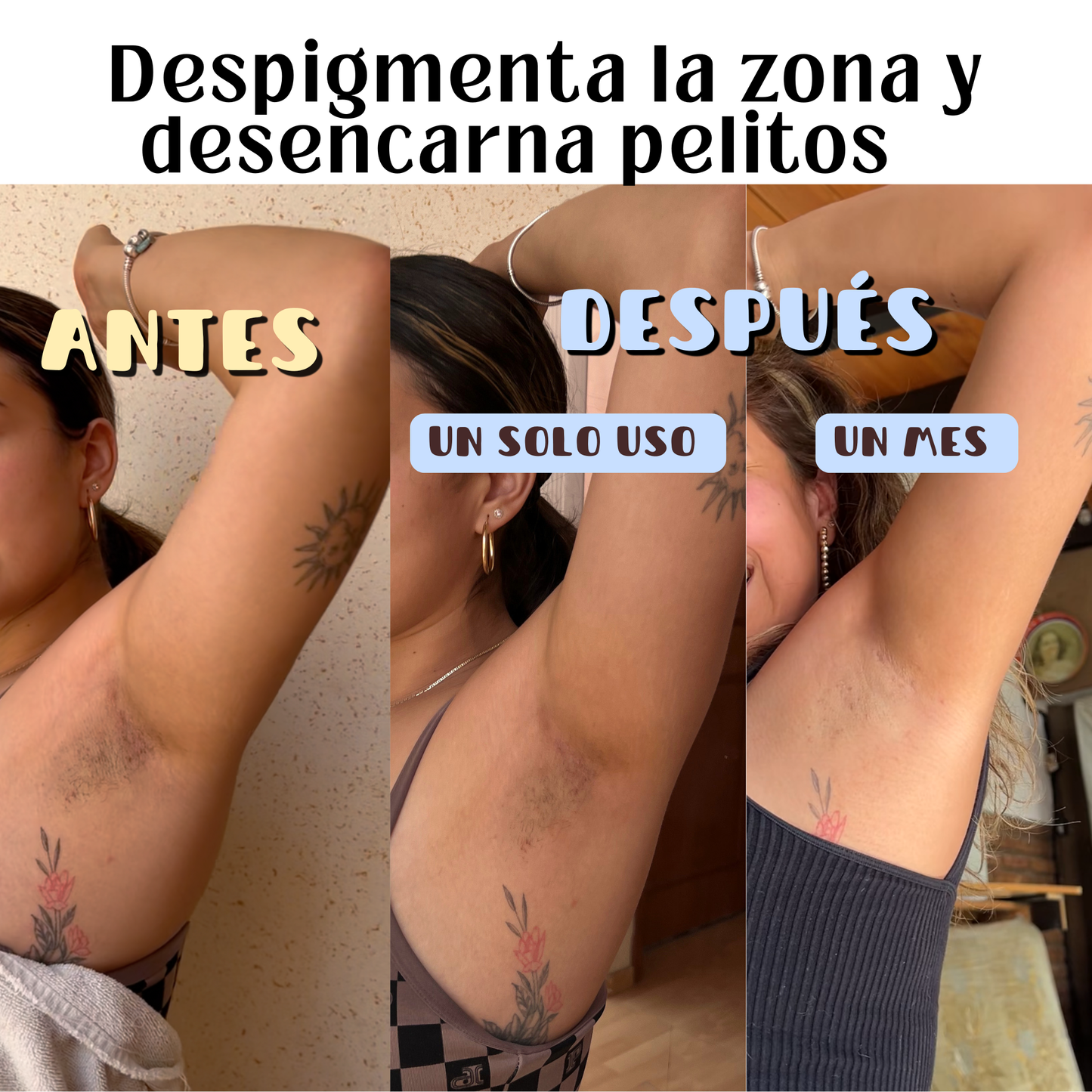 Exfoliante limpiador, aclarador y humectante "Clara"