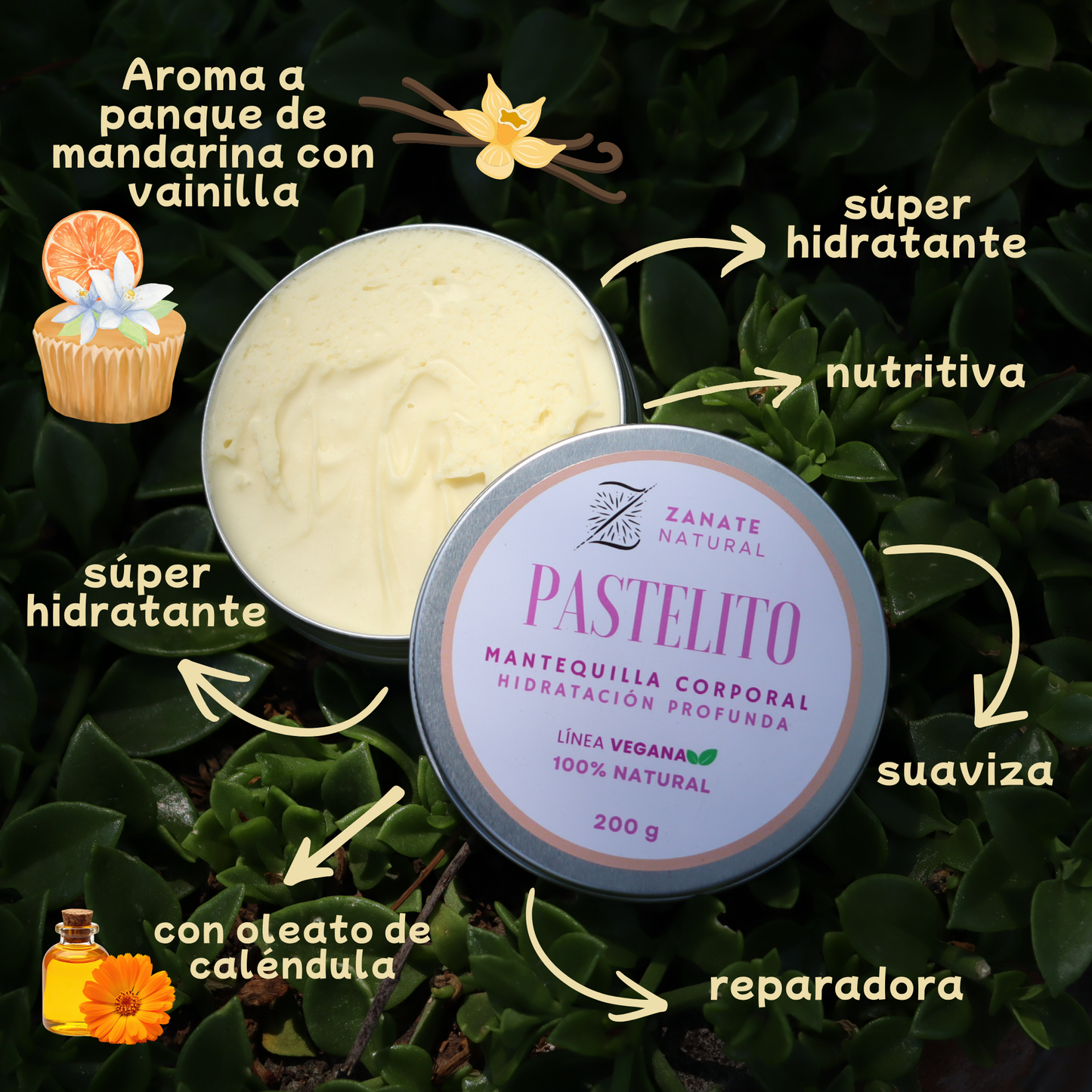 Mantequilla Corporal Pastelito