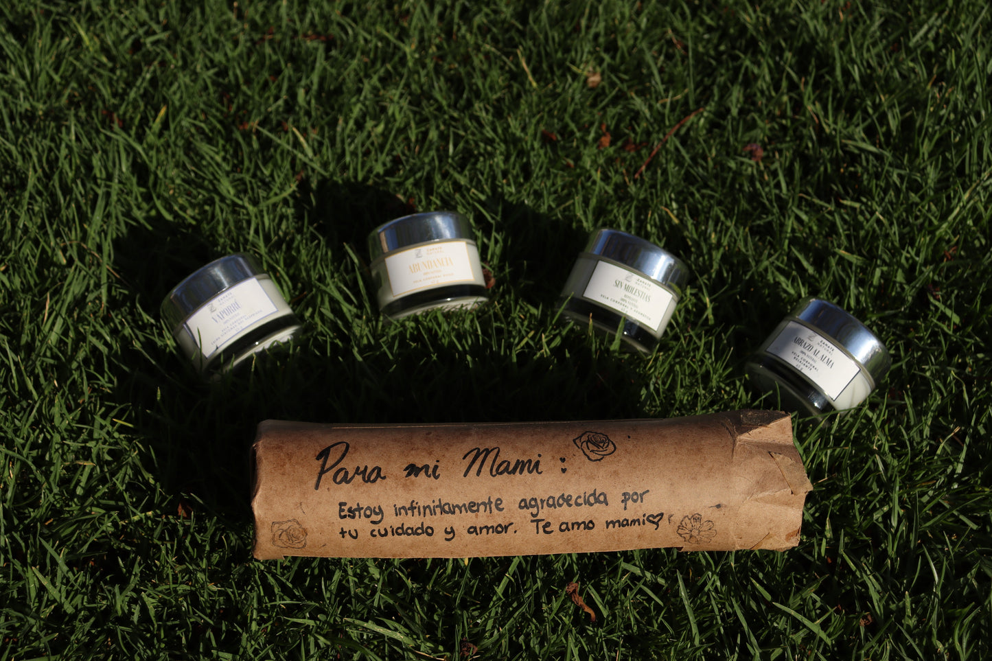 Discovery kit 4 velas corporales mini