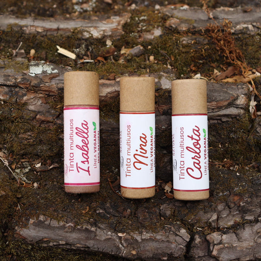 Tinta multiusos 3 en 1 (blush,labial y sombra)